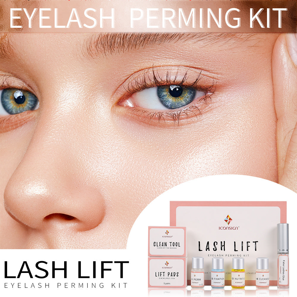 Dropshipping ICONSIGN Lash Ascenseur Kit Cils Lifiting Cils Perming Kit Cils Curling Enhancer Yeux Maquillage Peut Faire Votre Logo