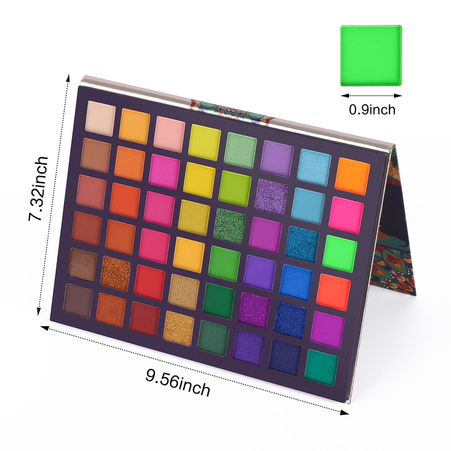 48 couleurs Exotiques Fard À Paupières Palette Shimmer Mat Couleur des Yeux de la Scène Maquillage