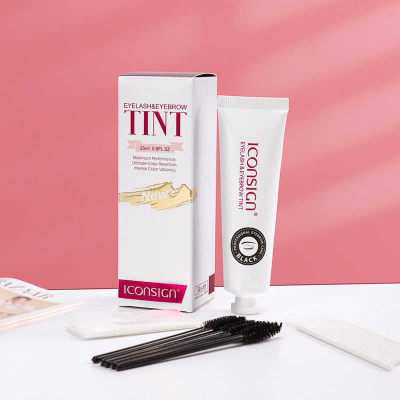 ICONSIGN-kit de teinte de sourcil pour cils, mascara professionnel pour les sourcils, crème de tatouage, imperméable, longue durée de 60 à 90 jours